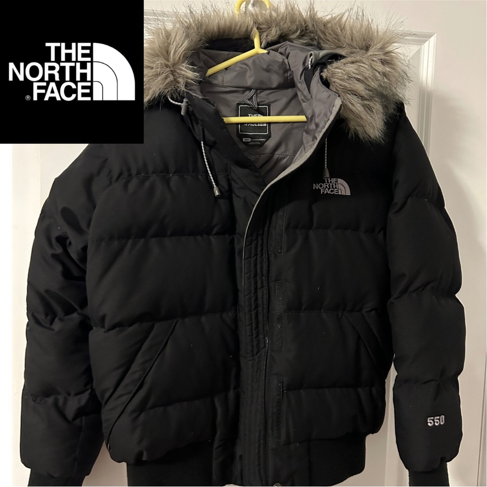 The North Face women 550 down bomber jacket